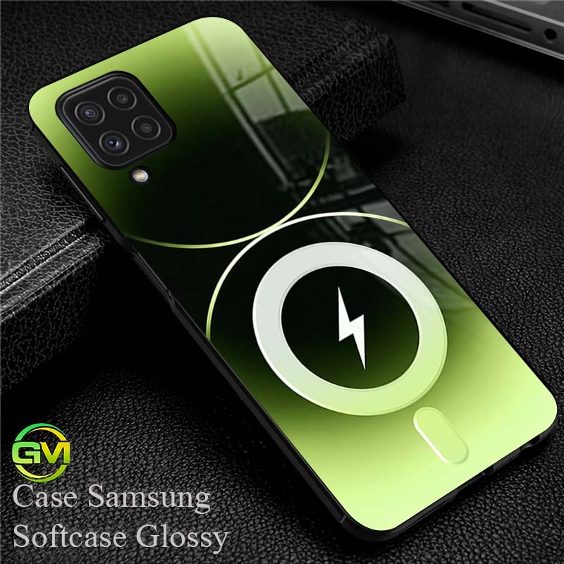 Softcase Glossy Samsung A12 M12 A22 M22 M32 M33 M53 M62 4G 5G [GM72] Soft Case Kesing Cesing Silikon