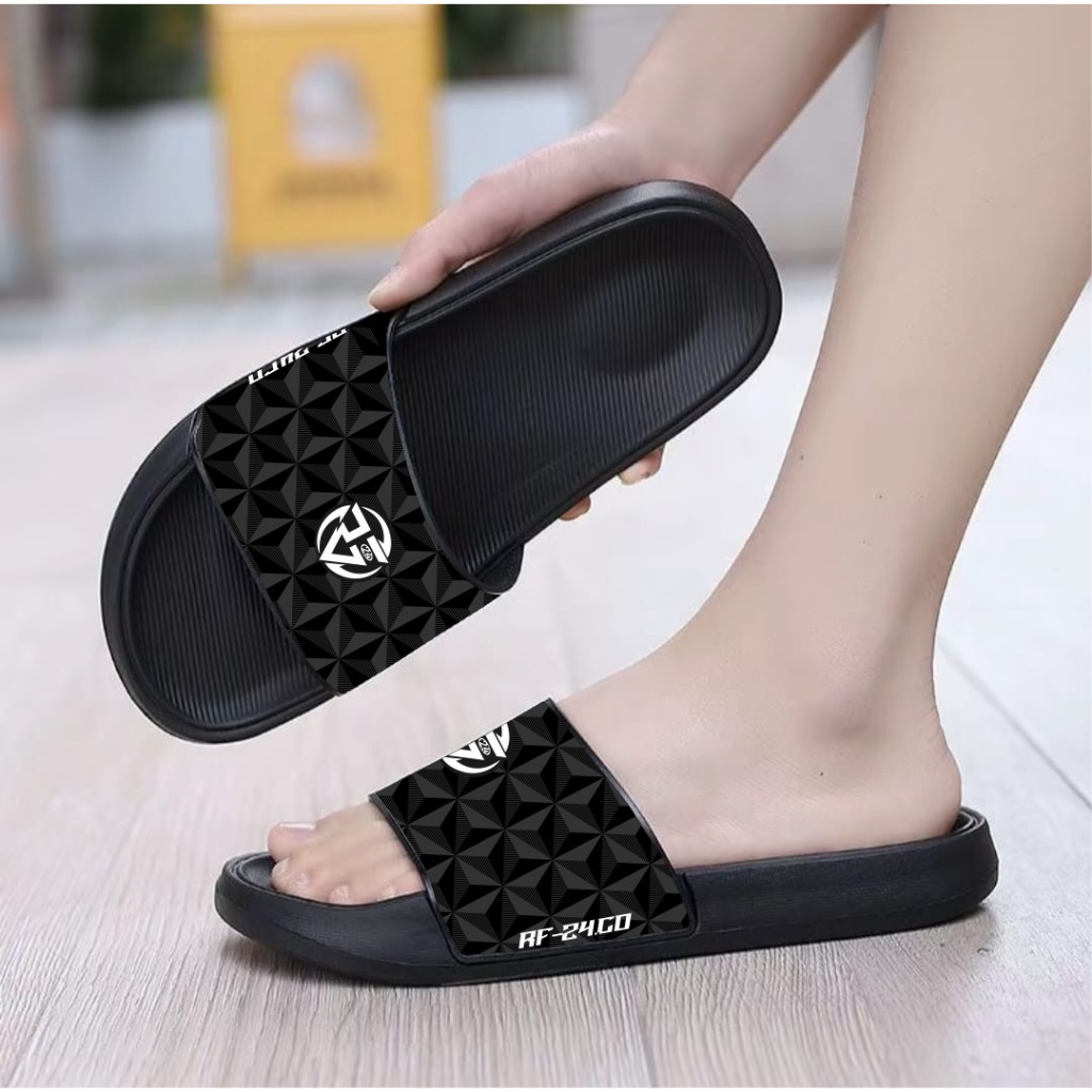 Sandal Pria Dewasa Simple Elegan/Sandal Slop Pria Modern/Sandal Pria Kekinian Premium
