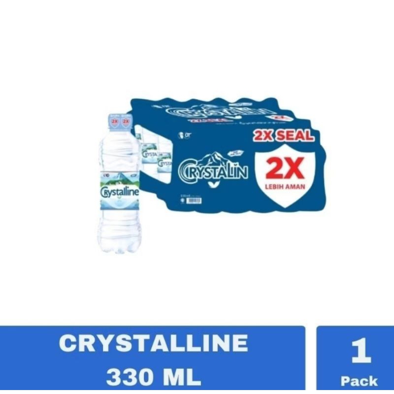 

Air Mineral Crytalline 330 ML x 24 Botol / Pack