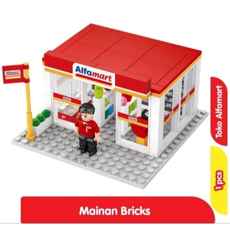 BRICKS LEGO MAINAN ALFAMART / LEGO ALFAMART / BRICK ALFAMART / LEGO