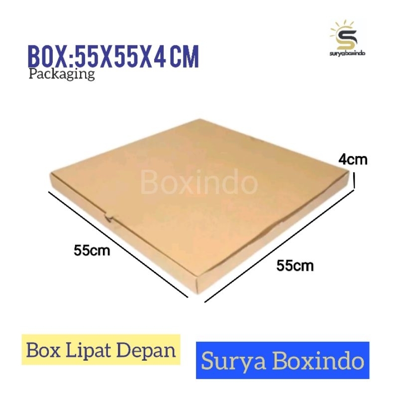 

Kardus 55x55x4cm/Hampers/Box/Karton/Polos/Pizza Besar/Gotti