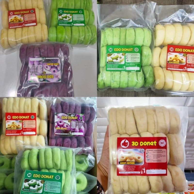 

Donat 3d super enak 1pack isi 20 donat bestseller