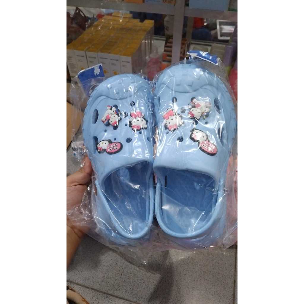 TERLARIS - SANDAL ANAK MODEL CROCS SWEET LUCU BAHAN PREMIUM - LAKI LAKI, WANITA
