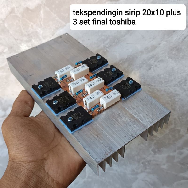 pendingin plus final 3 set toshiba 5200