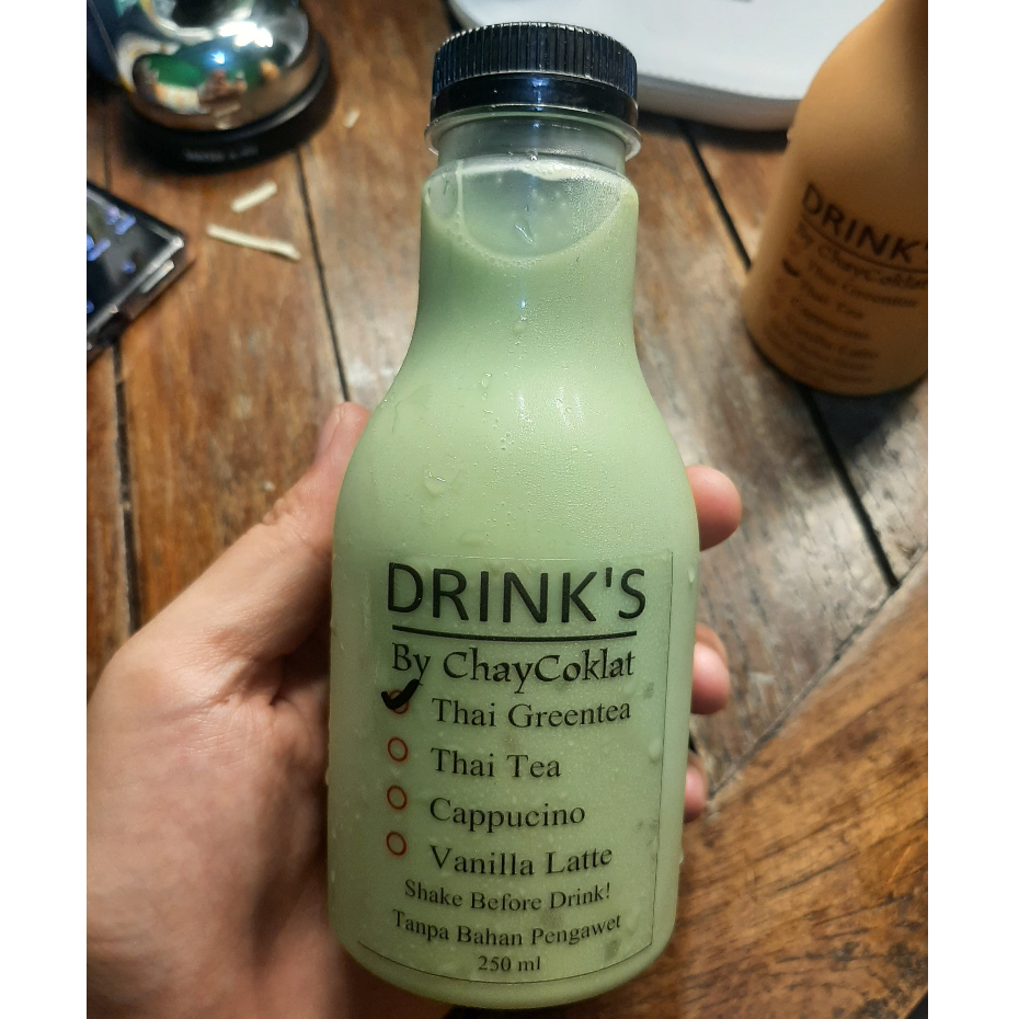 

minuman Drink's Thaite dan green tea