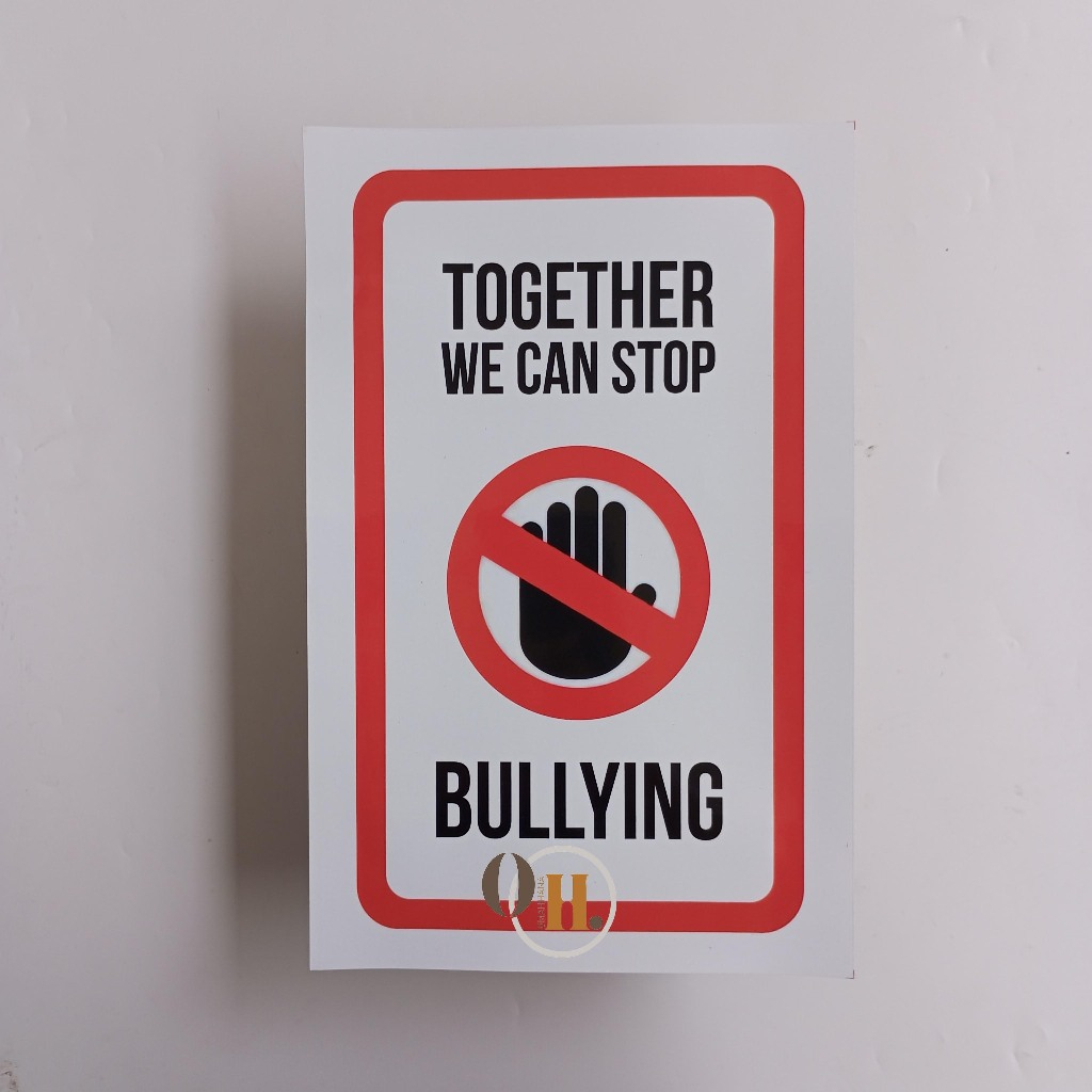 

Stiker Together We Can Stop Bullying - Stop Bullying Sekolah - Stop Perundungan Anak