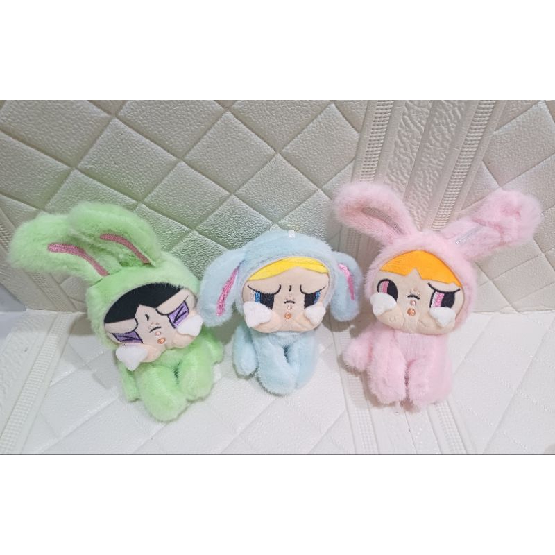 READY POWER PUFF GIRLS/GANTUNGAN PPG DUDUK//BONEKA PPG CRYBABY VIRAL