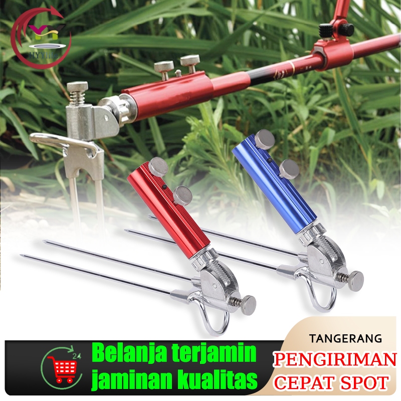 Stainless steel Penyangga Pancing Berdiri/jagrak penyangga joran/jagrak tancab
