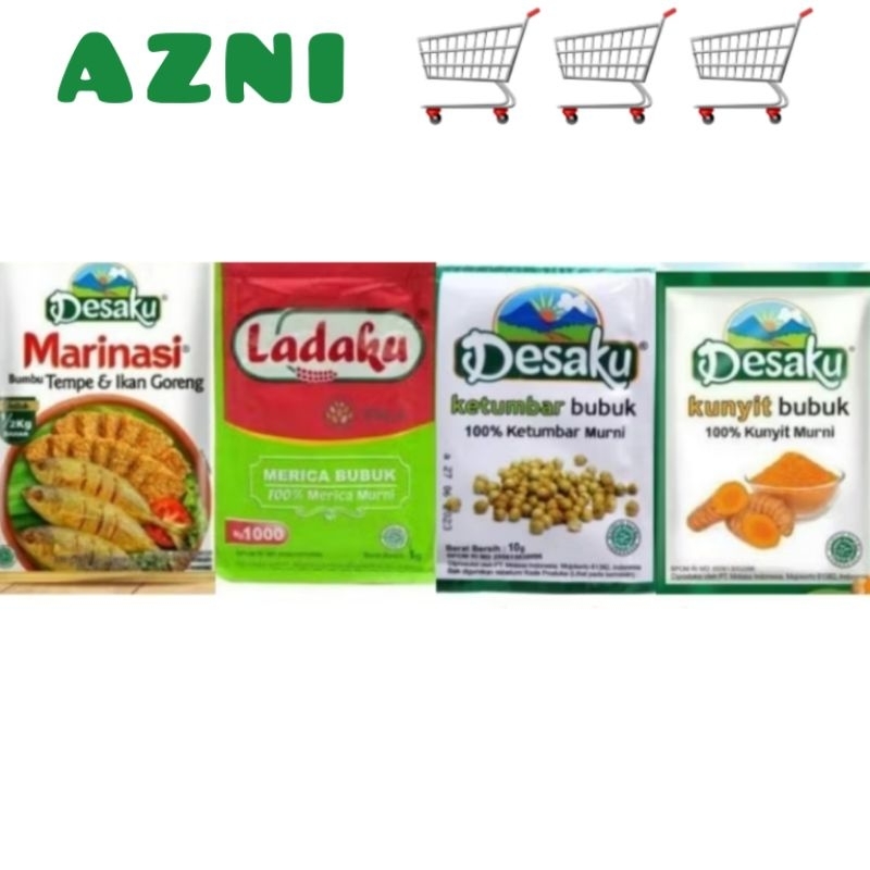 

DESAKU LADAKU Renteng 12 Pcs - Bumbu Masakan All Varian