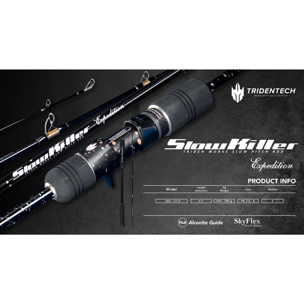 ROD TRIDENTECH 24 SLOW KILLER EXPEDITION SKC 61/2