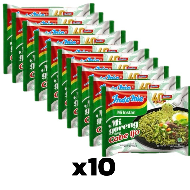 

indomie cabe ijo (10pcs)