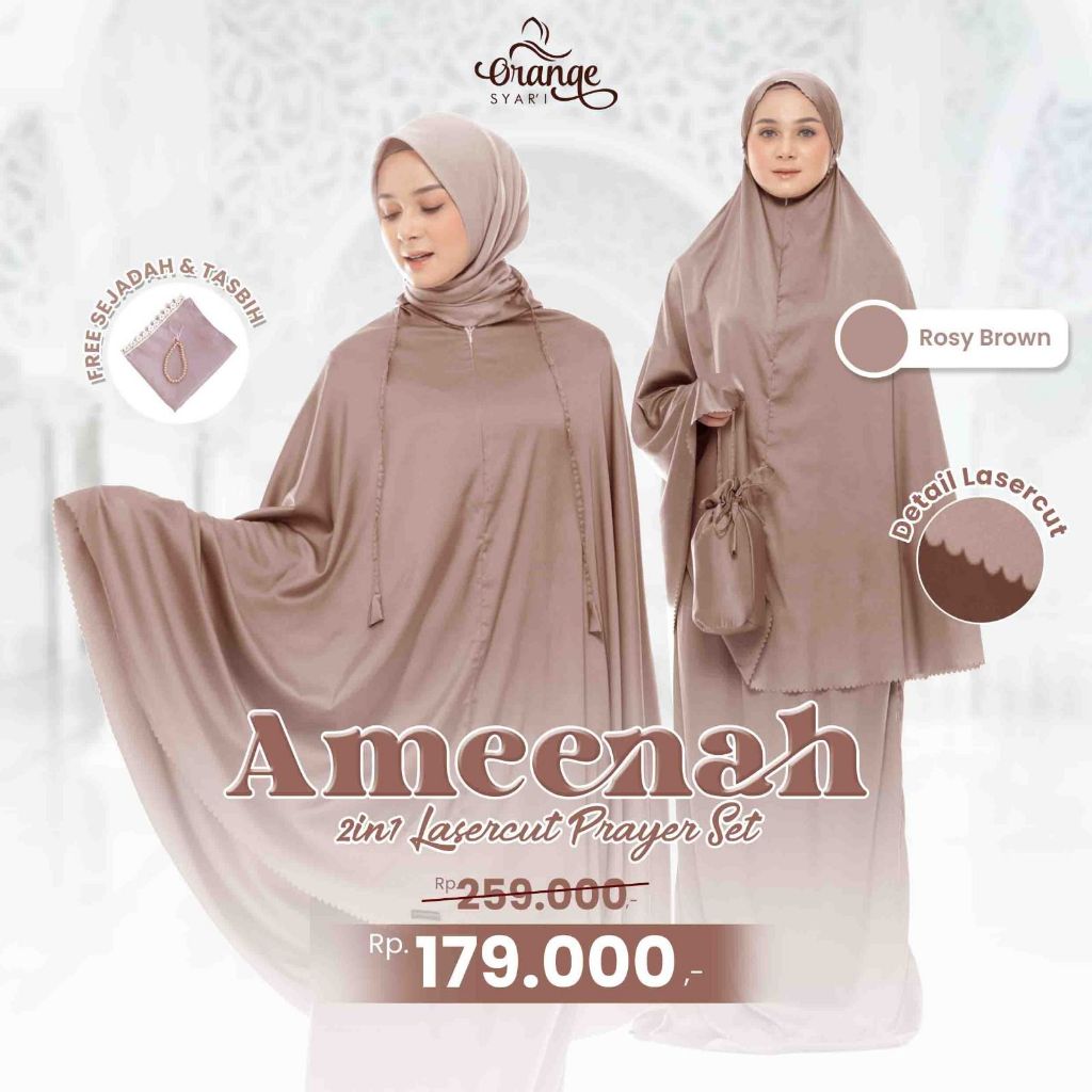 Mukena Dewasa Daily Collection 2in1 New Silk Premium Prayer Set