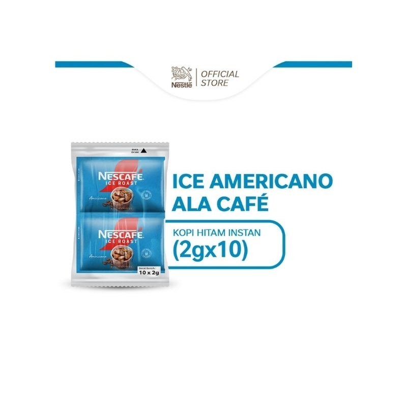 

Nescafe Ice Roast Kopi Instan Americano Bag 10 x 2 g