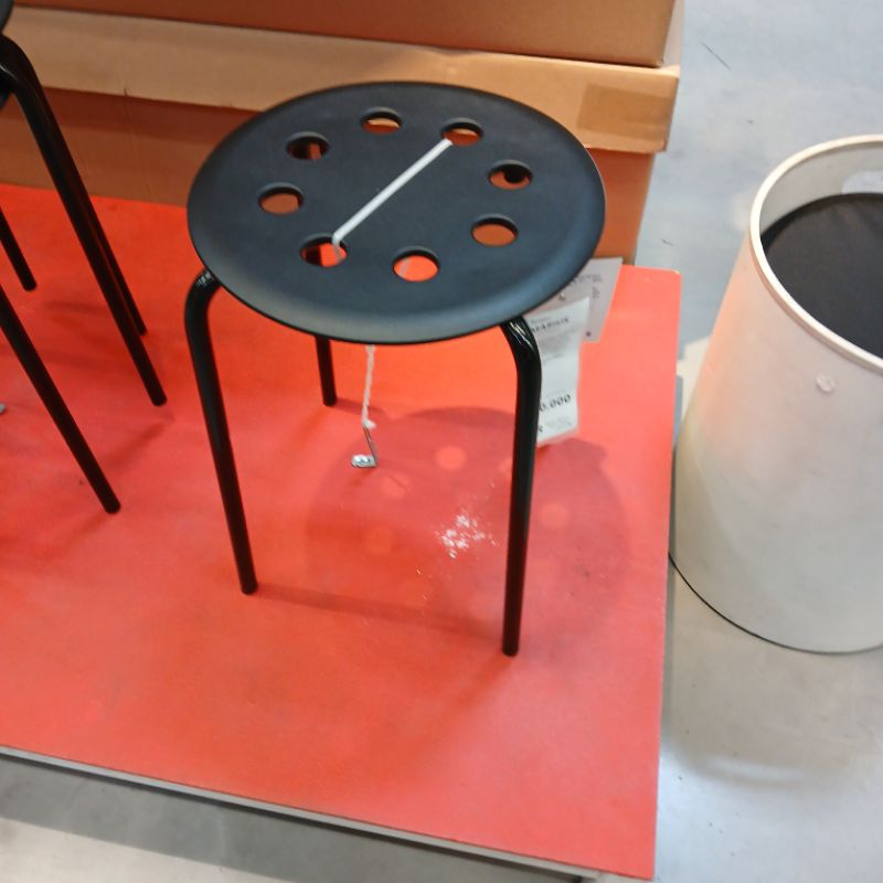 IKEA MARIUS stool bangku baso bulat max beban 100kg