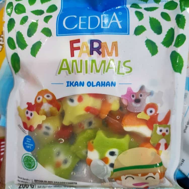 

Cedea baso ikan farm animals / oriental cartoon 200 g