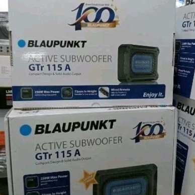 Subwoofer Aktif Blaupunkt GTR 115 A - Bass kolong Blaupunkt GTR 115 A - Subwoofer Kolong Aktif Blaup
