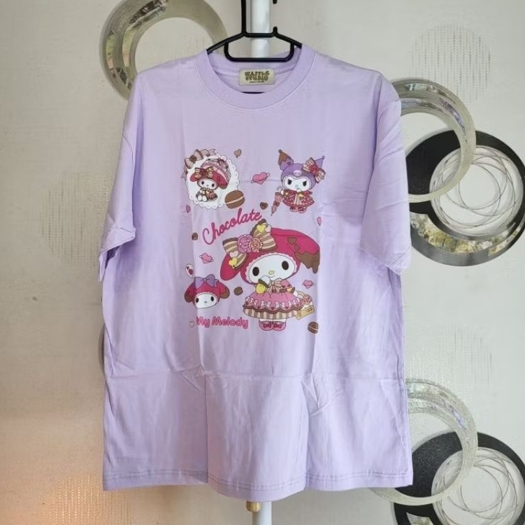 KAOS OVERSIZE WAFFEL BANGKOK / BKK / UNISEX BAHAN ADEM , NDAK PANAS , TIPIS PRIA WANITA VIRAL