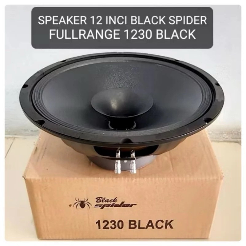 Speaker Black Spider 12 INCH 1230