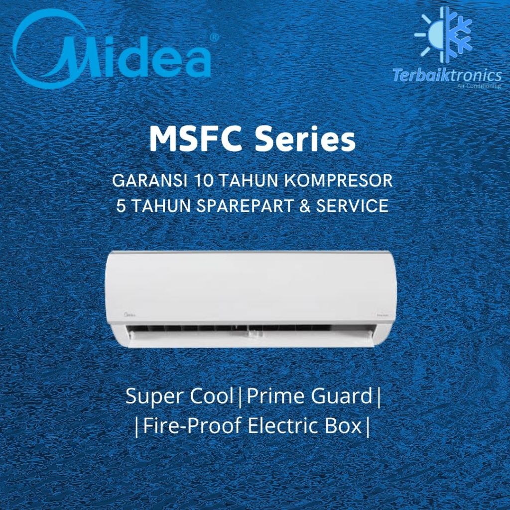 AC Midea 1 PK R32 MSFC09CRN / MSFC 09 CRN