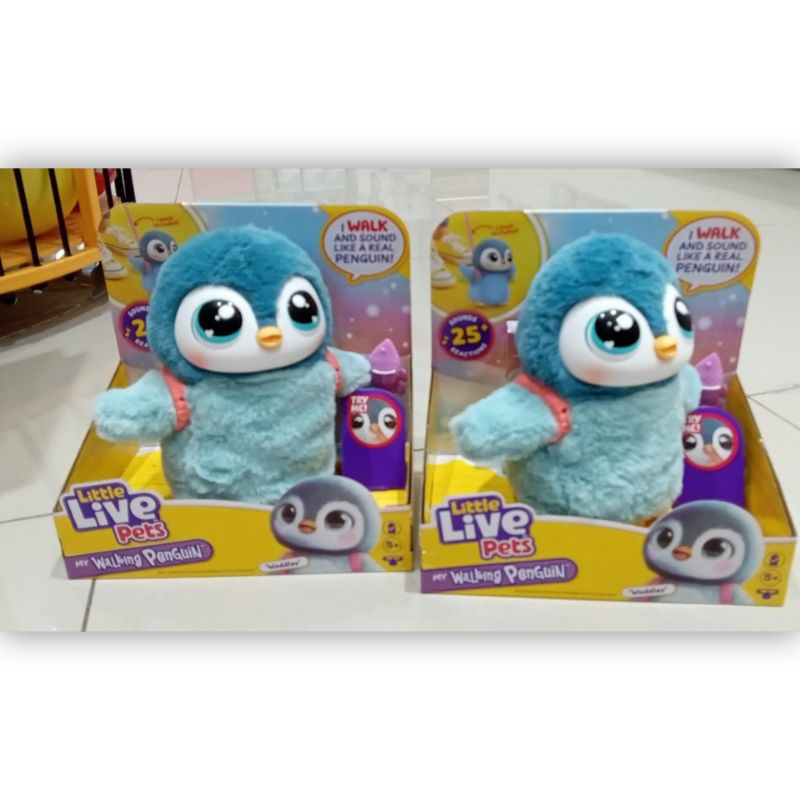 Boneka Little Live Pets Walking Penguin