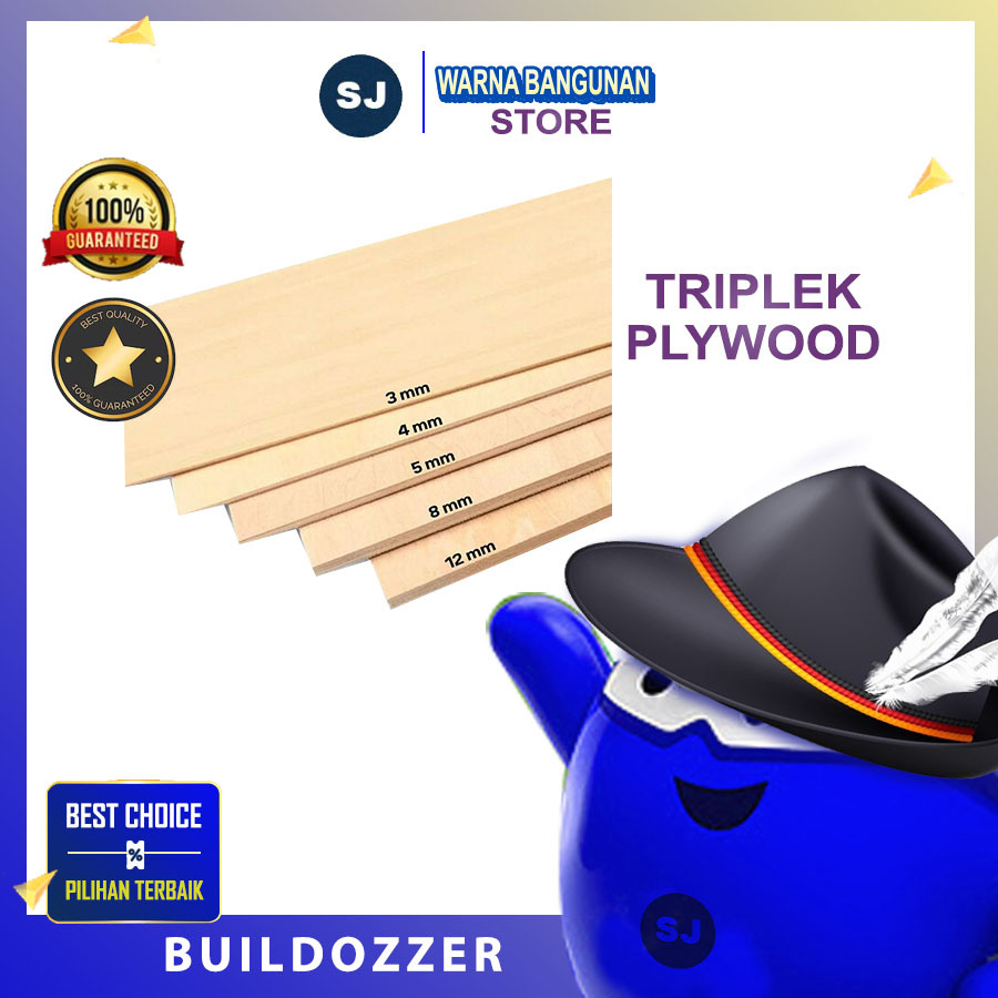 ARMADA TOKO TRIPLEK / PLYWOOD 3MM 4MM 5MM 8MM 12MM