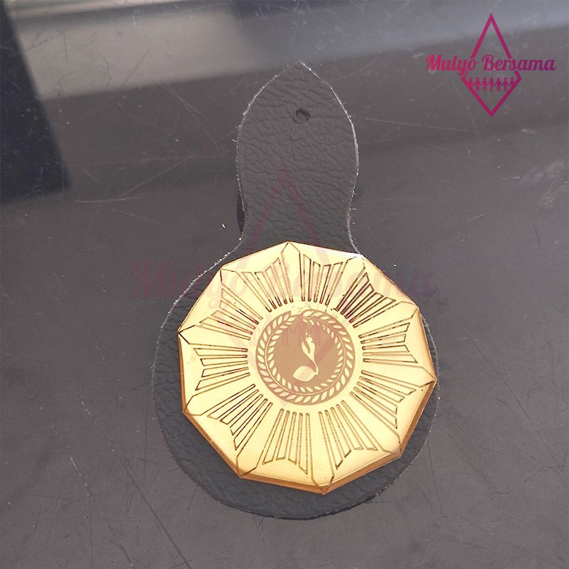 Lencana Mabisa Pramuka Warna Ungu Lencana Tanda Jabatan Pramuka - Mulyo Bersama