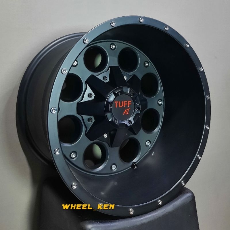 VELG JEEP/OFFROAD TUFF AT RING 15X10 PCD 6X139