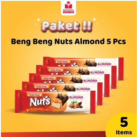 

BENG BENG NUTS Almond 35gr