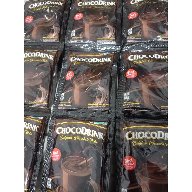 

Choco Drink minuman bubuk Coklat 1 renteng 10 sachet