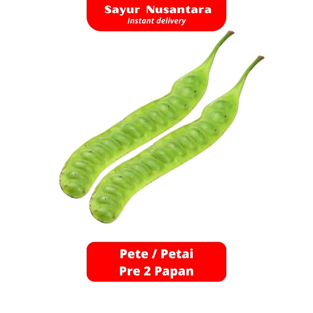 

Pete / Petai Per 2 Papan - Sayur Nusantara