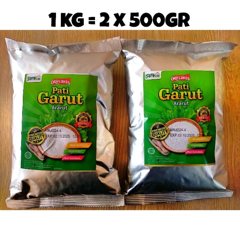 

Oriflakes Tepung Garut 1 Kg Gluten Free