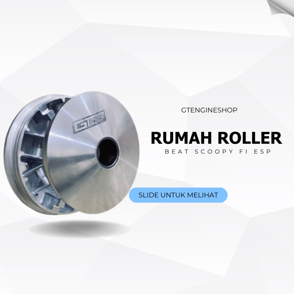 RUMAH ROLLER BEAT FI BEAT ESP SCOOPY FI SCOOPY ESP BUBUT DERAJAT 13,5 BAHAN ORIGINAL HONDA