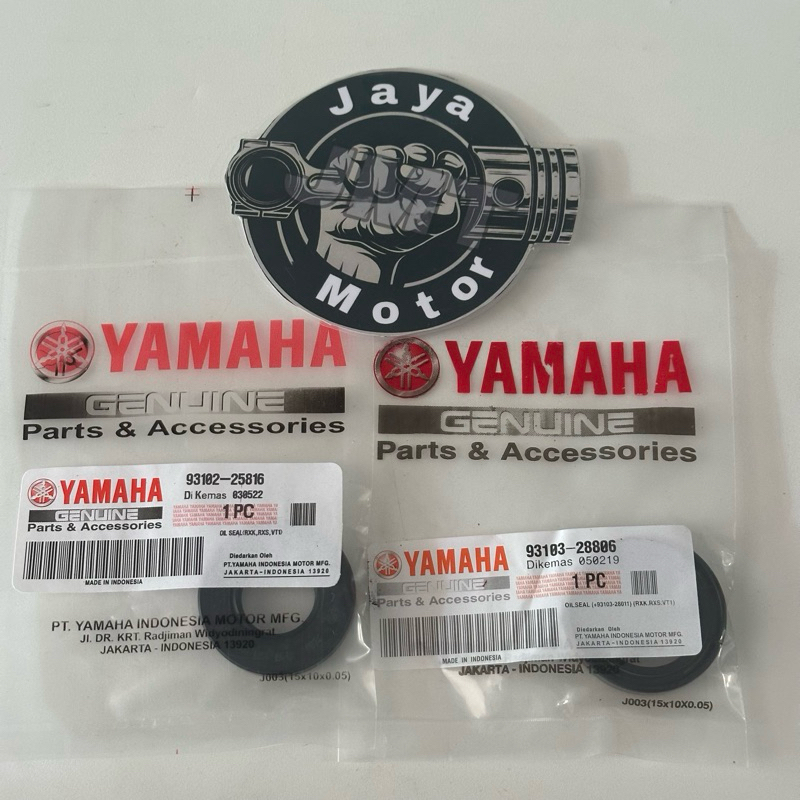 Seal sil kruk as krug as kanan kiri DT 100 DT100 RX 100  RX100 Yamaha