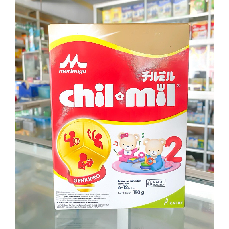MORINAGA CHIL MIL 6-12 BULAN 190 GRAM DUS