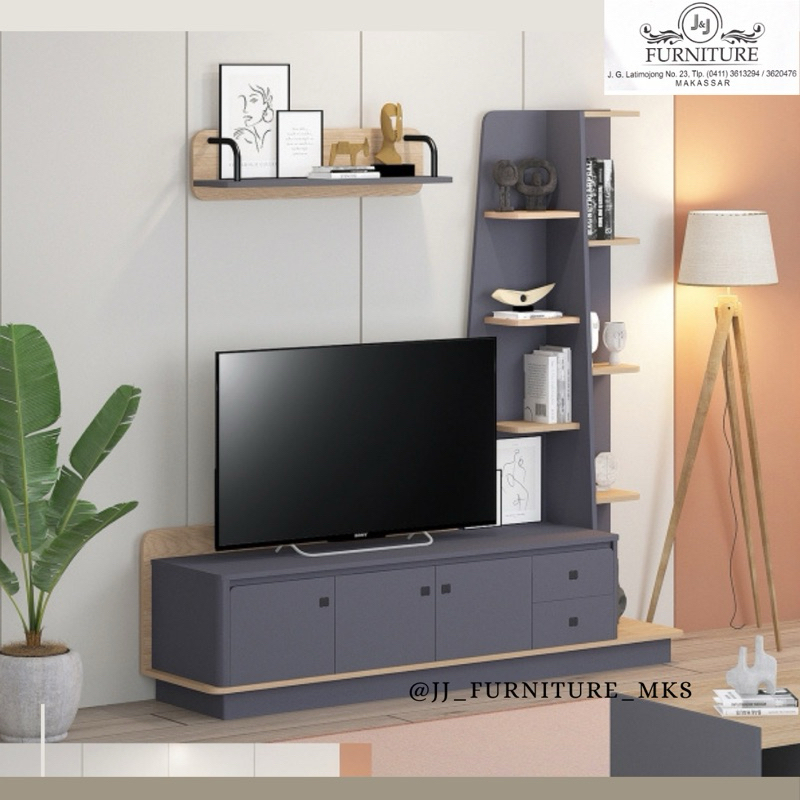 Rak TV bufet TV Murah minimalis rak tv makassar