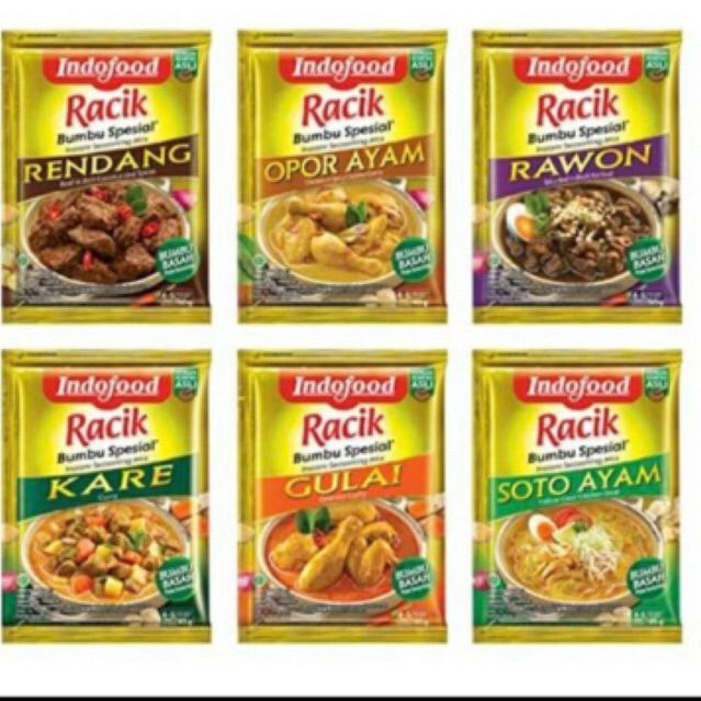 

indofood racik bumbu basah