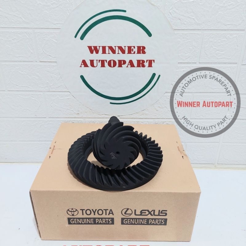 GEAR SET GIGI GARDAN DEPAN CROWN WHEEL DEPAN 12X43 TOYOTA HILUX REVO