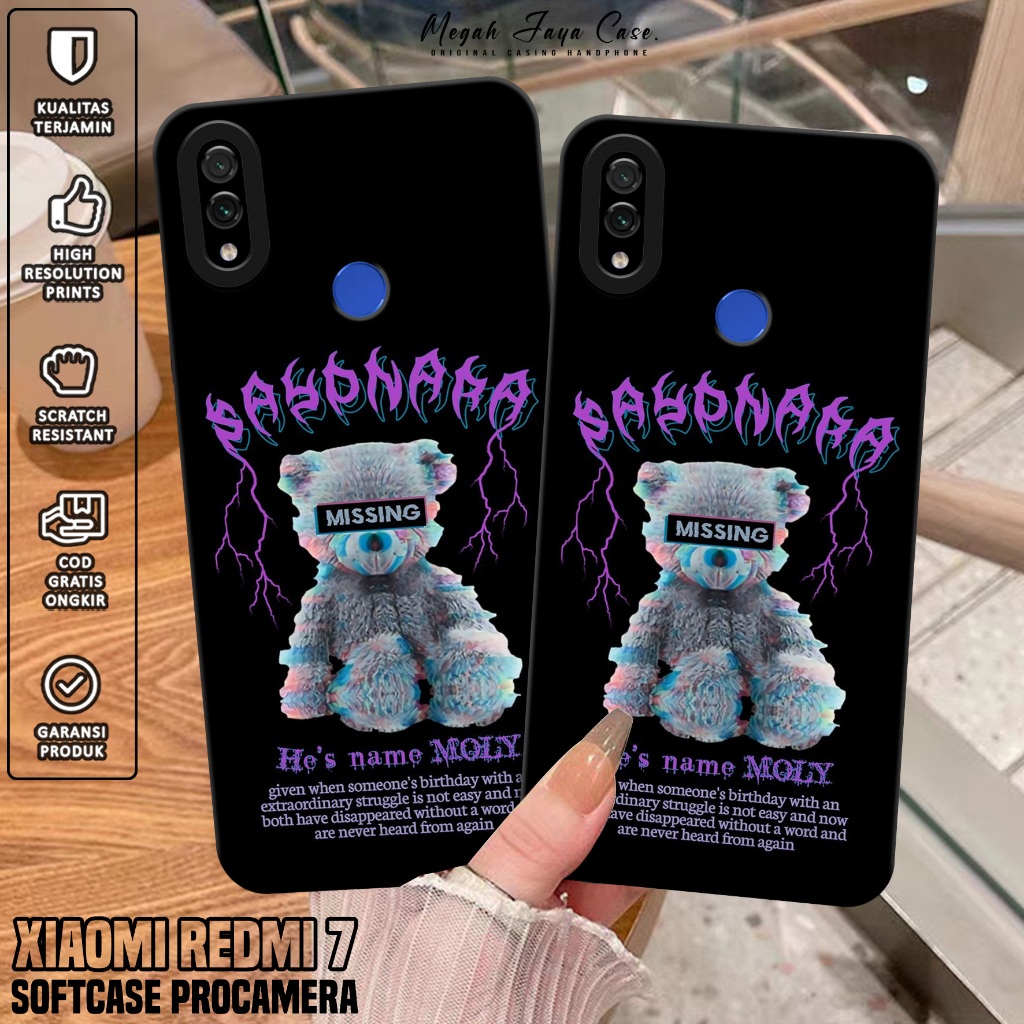 Case Xiaomi Redmi 7 - Casing Hp Xiaomi Redmi 7 Motif BNKA - Silikon Hp - Softcase Hp Redmi 7
