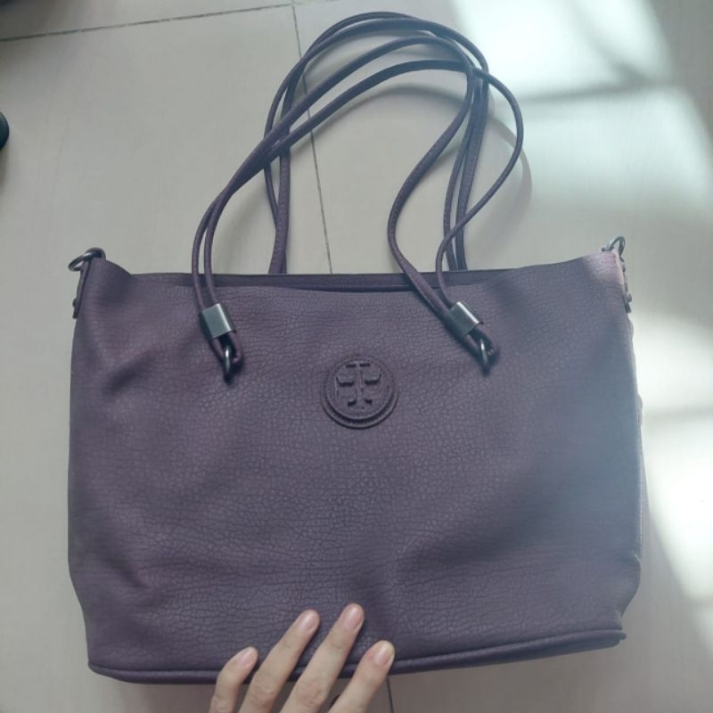 Tas tori Burch tote tory tanpa dling bagnya preloved second branded ori