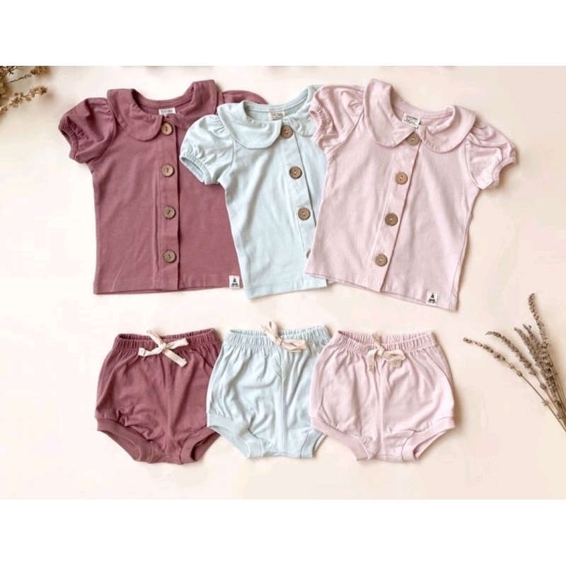 Bohopanna Bae Set Girl, baju bayi newborn