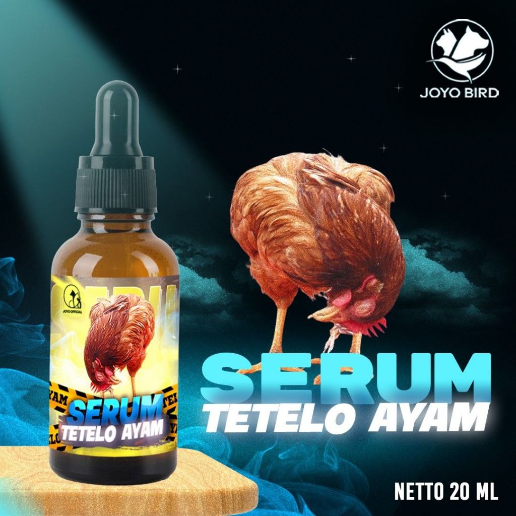 SERUM TETELO AYAM | OBAT AYAM TETELO | OBAT GANGGUAN SARAF