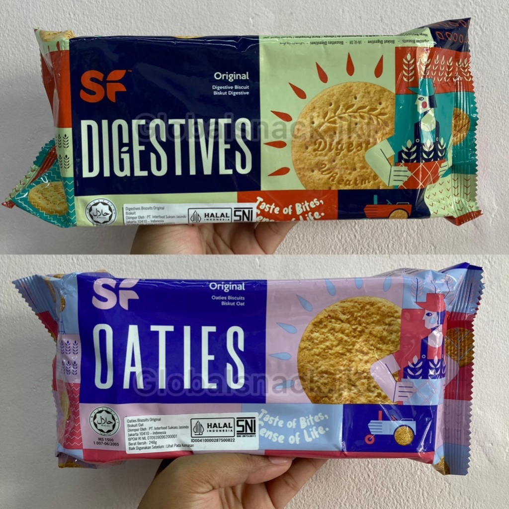 

SF SHOON FATT OATIES BISCUIT ORIGINAL 248gr / SF DIGESTIVES