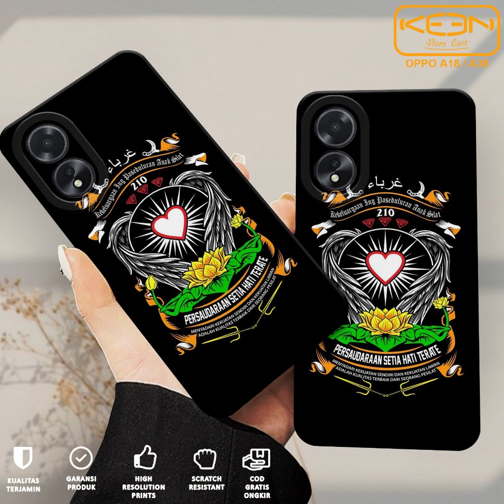 Case Oppo A18/Oppo A38 - Softcase Oppo A18/A38 Motif PSHT - Casing Hp Oppo A18/A38 - Case Hp - Softc