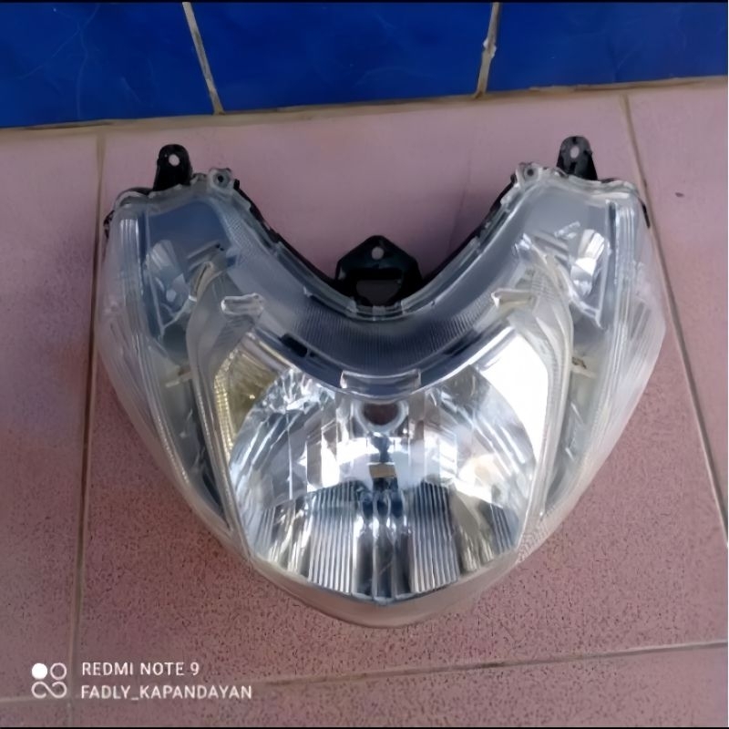 Reflektor depan set mio m3/mio z original copotan