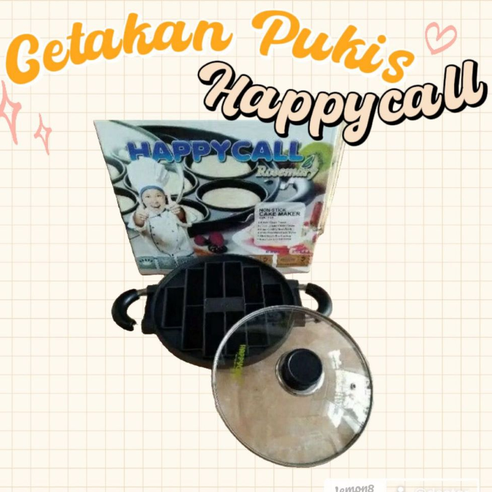 

CETAKAN PUKIS 10 LUBANG HAPPYCALL CETAKAN KUE ( INCLUDE PACKING DUS )