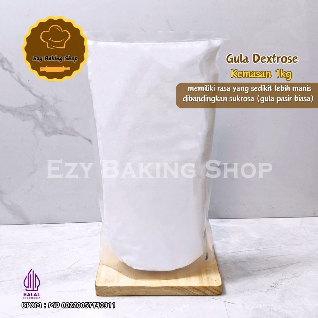 

Tepung Gula Dextrose 1kg - Gula Dingin / Gula Lumer / Gula Tabur Donat