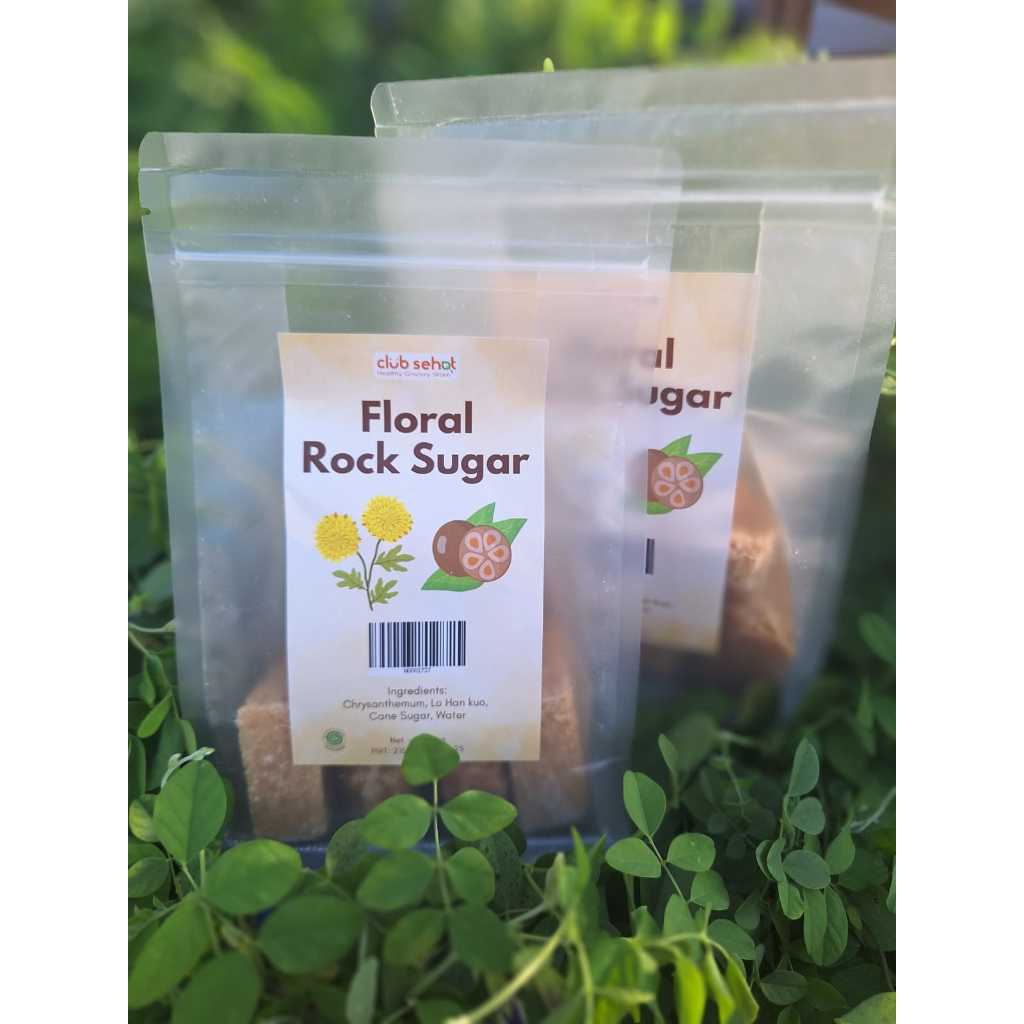 

Club Sehat - Floral Rock Sugar (Gula Batu) 250Gr