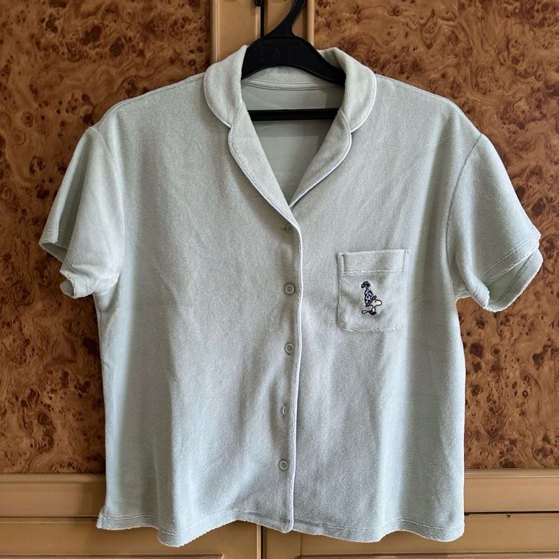 Uniqlo Piyama Set Snoopy/baju dan celana setelan tidur wanita
