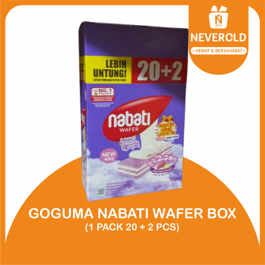 

(NEW !) GOGUMA NABATI WAFER BOX ISI 20 + 2 @6gr