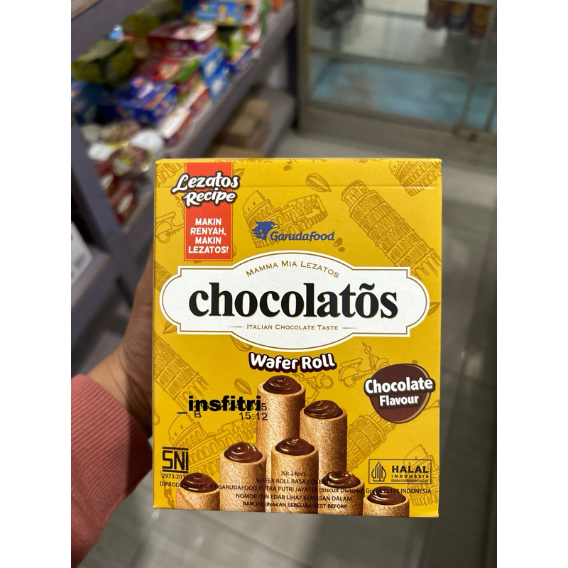 

Chocolatos wafer roll